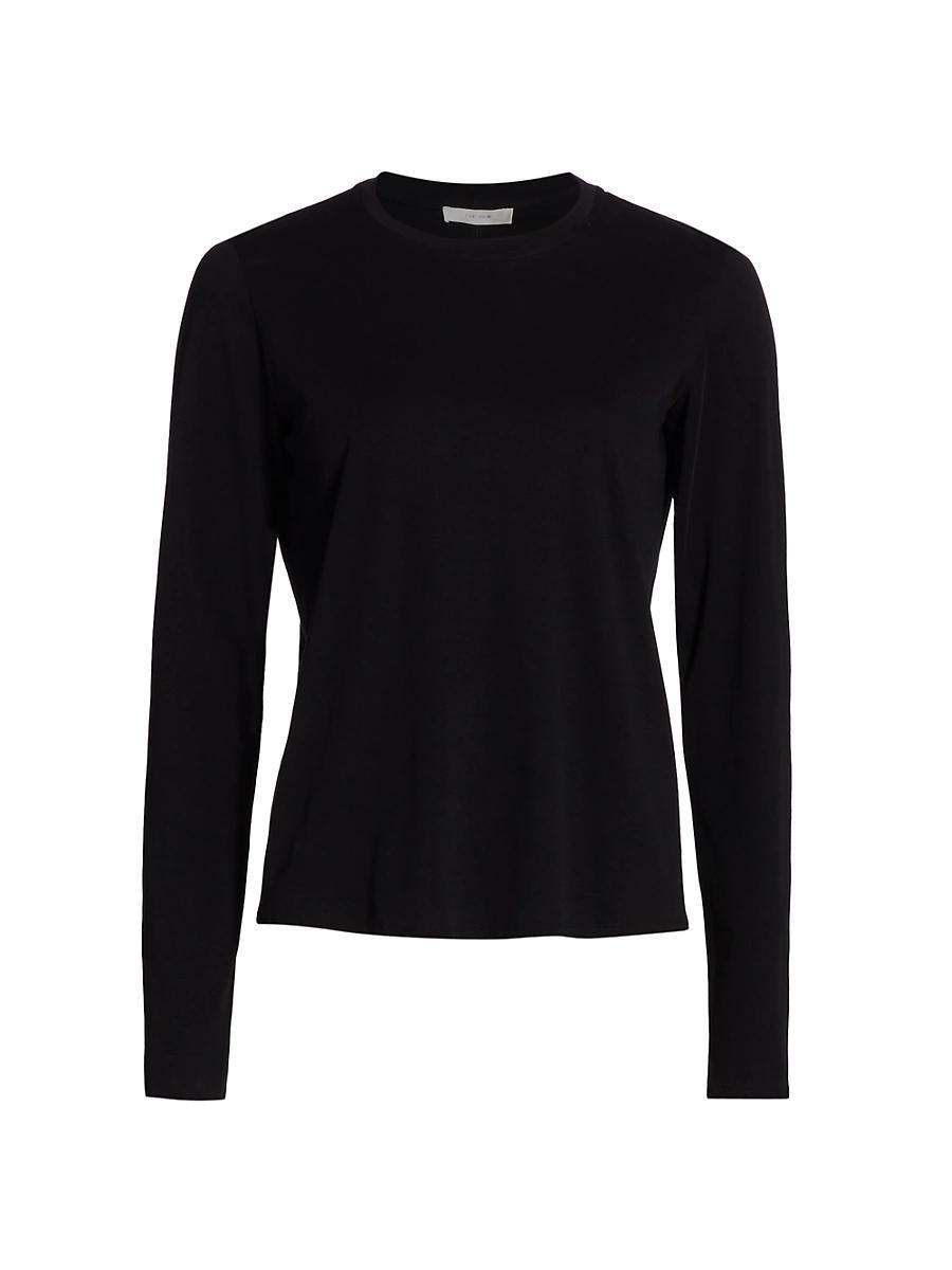 Sherman Long-Sleeve Cotton Tee Product Image