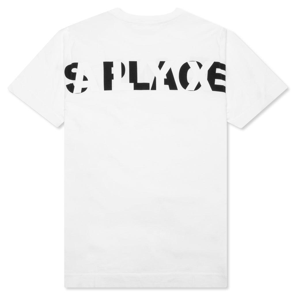 Inverted Logo S/S Tee - White Male Product Image