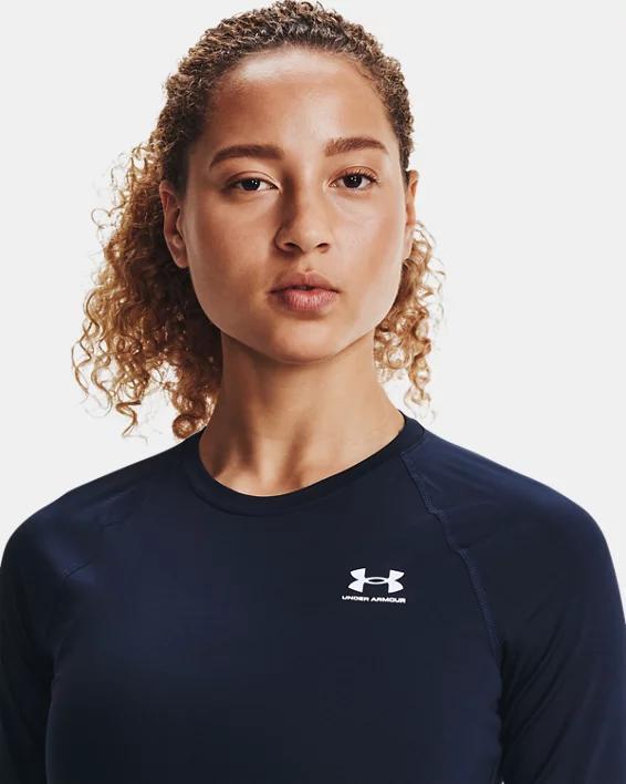 HeatGear Compression Womens Long Sleeve Product Image