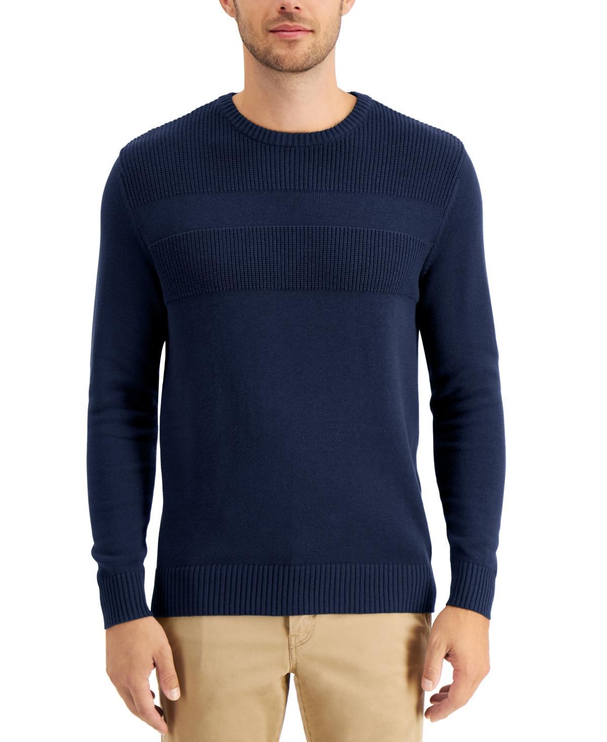 Club Room Mens Textured Cotton Sweater, Created for Macys Product Image