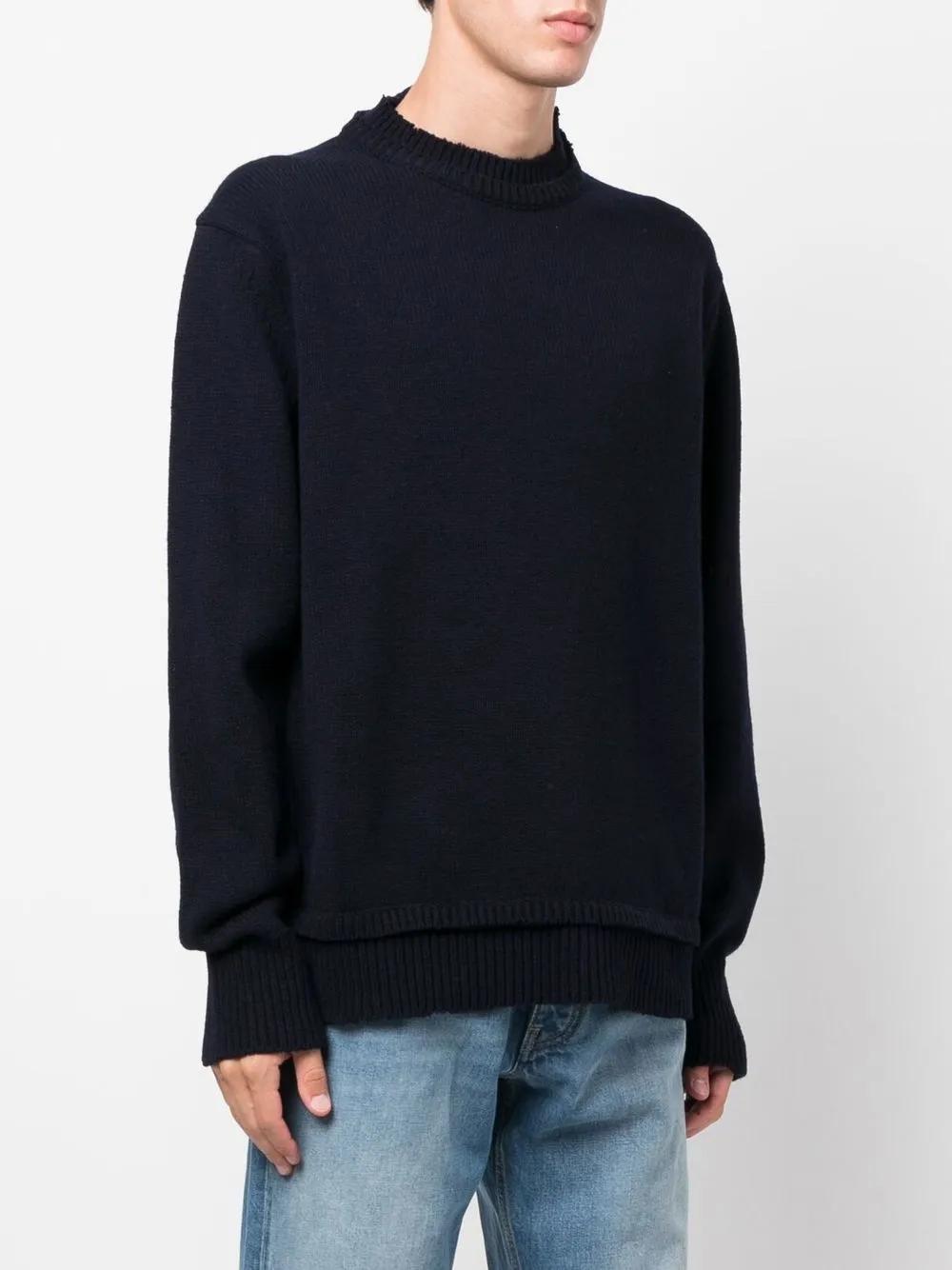 elbow-patch knitted jumper Product Image