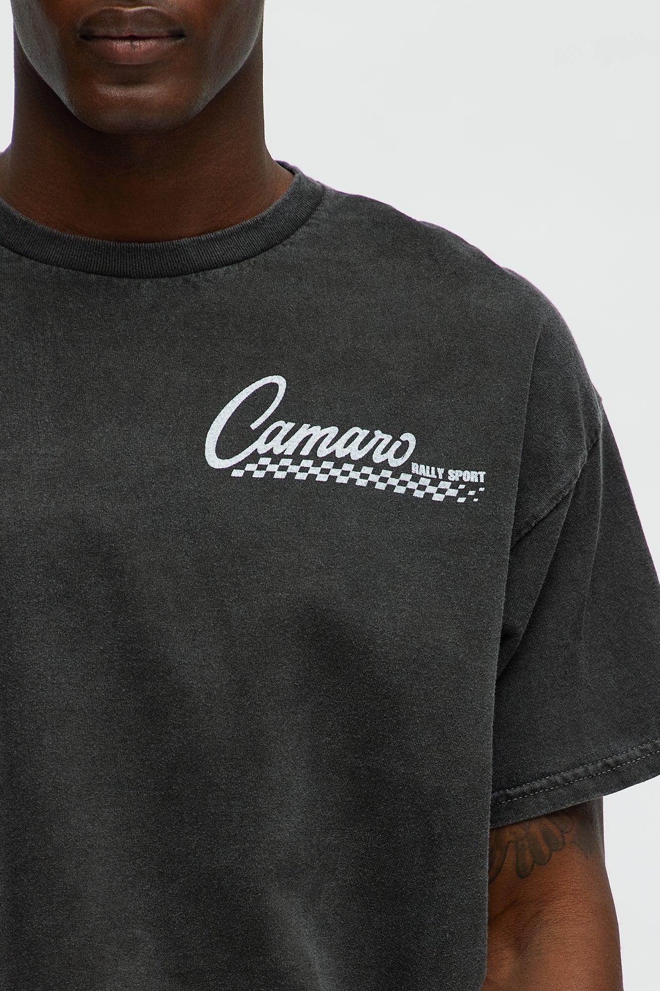 Chevy Camaro Rally Sport Short Sleeve Tee - Black Product Image