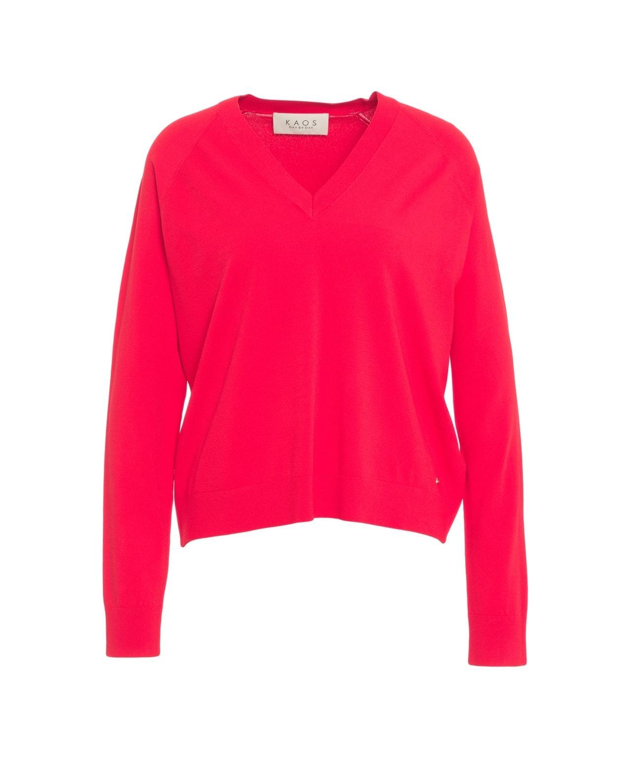 Stretch viscose sweater Product Image