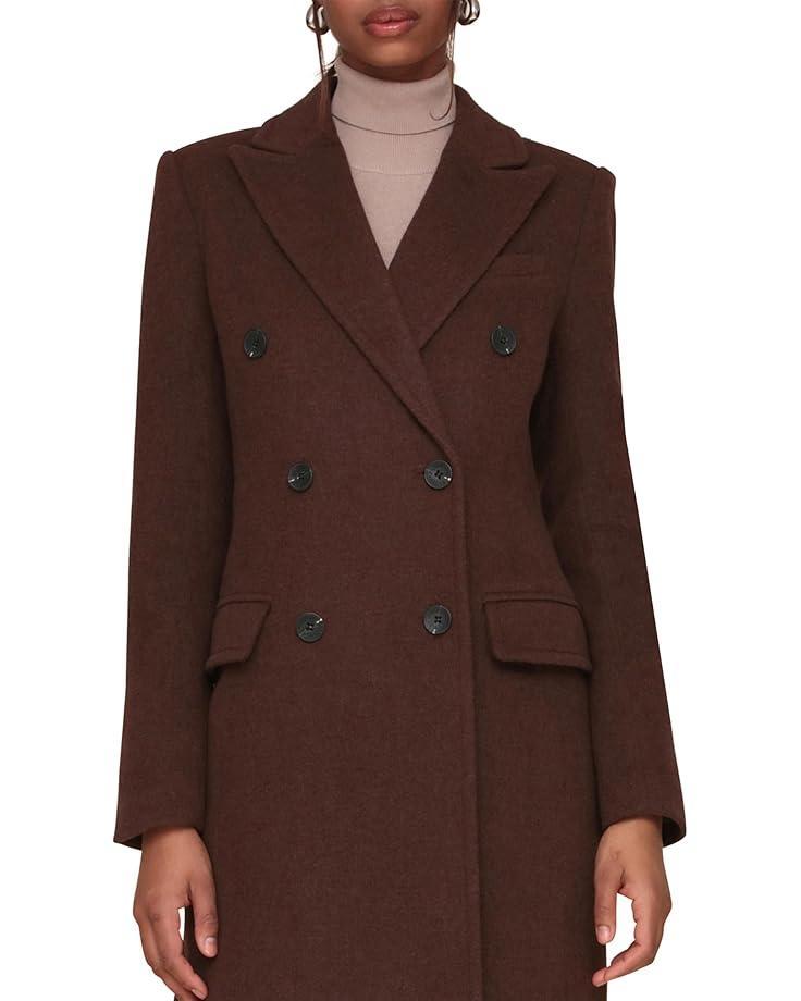 Double Breasted Sherpa Coat Product Image