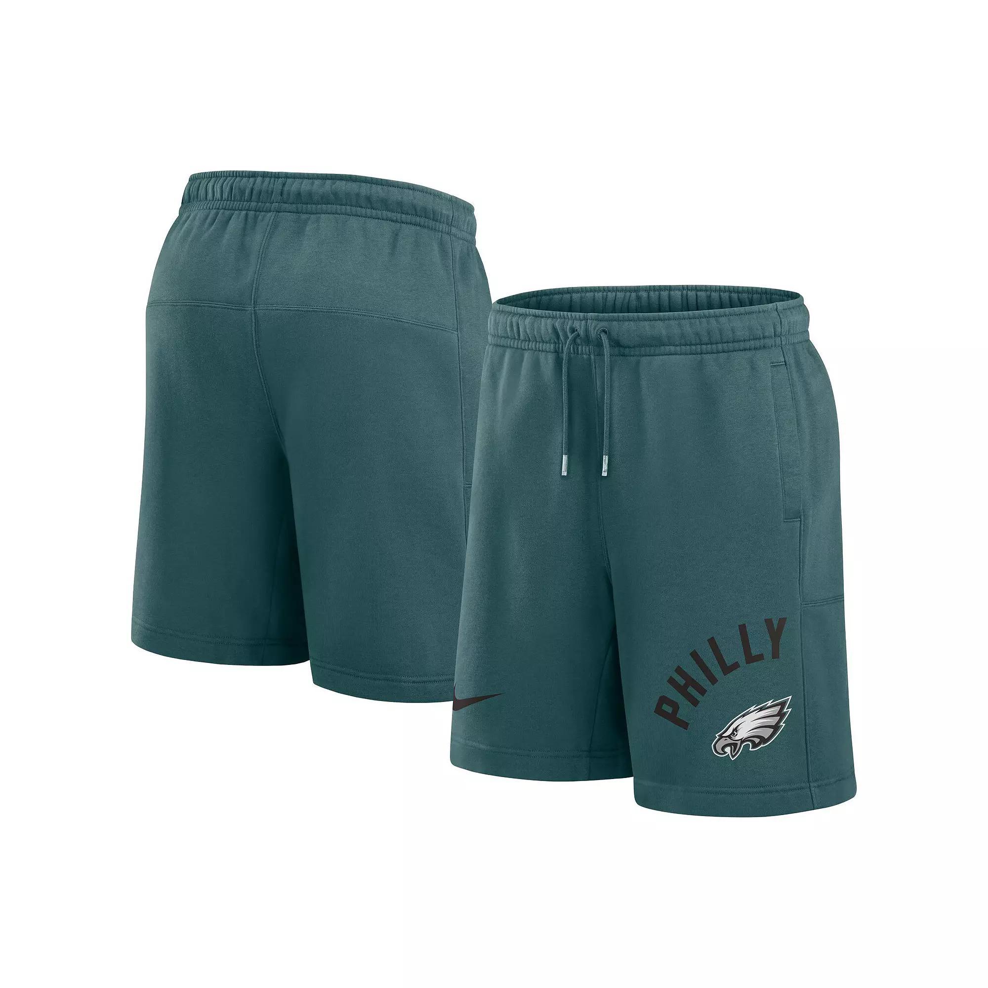 Men's Nike Midnight Green Philadelphia Eagles Arched Kicker Shorts, Size: 2XL, Blue Product Image