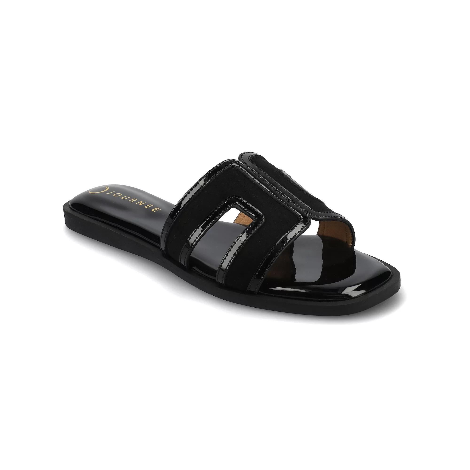Journee Collection Womens Primah Slide Sandal Product Image