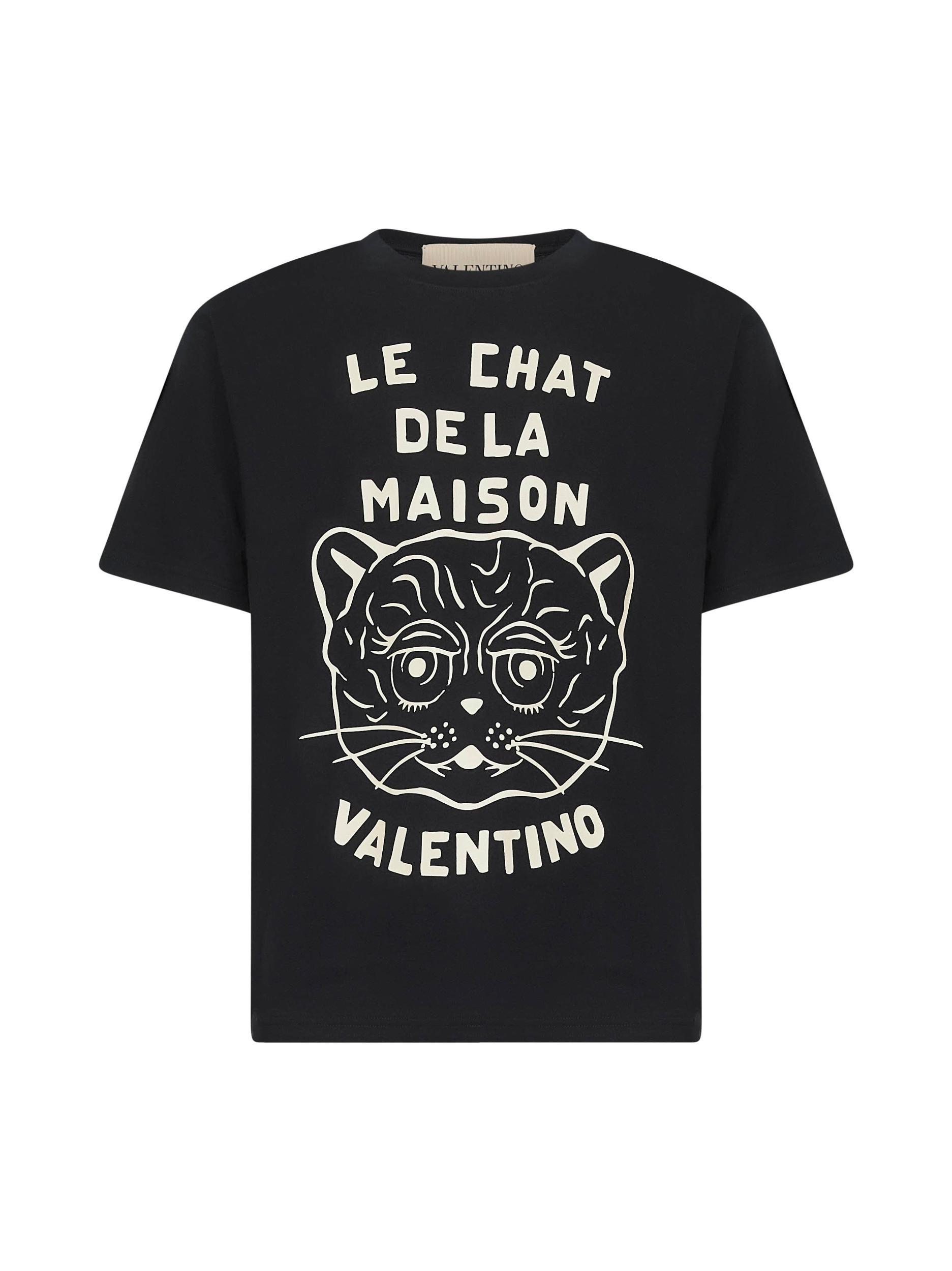 VALENTINO T-shirt Logo In Red Product Image