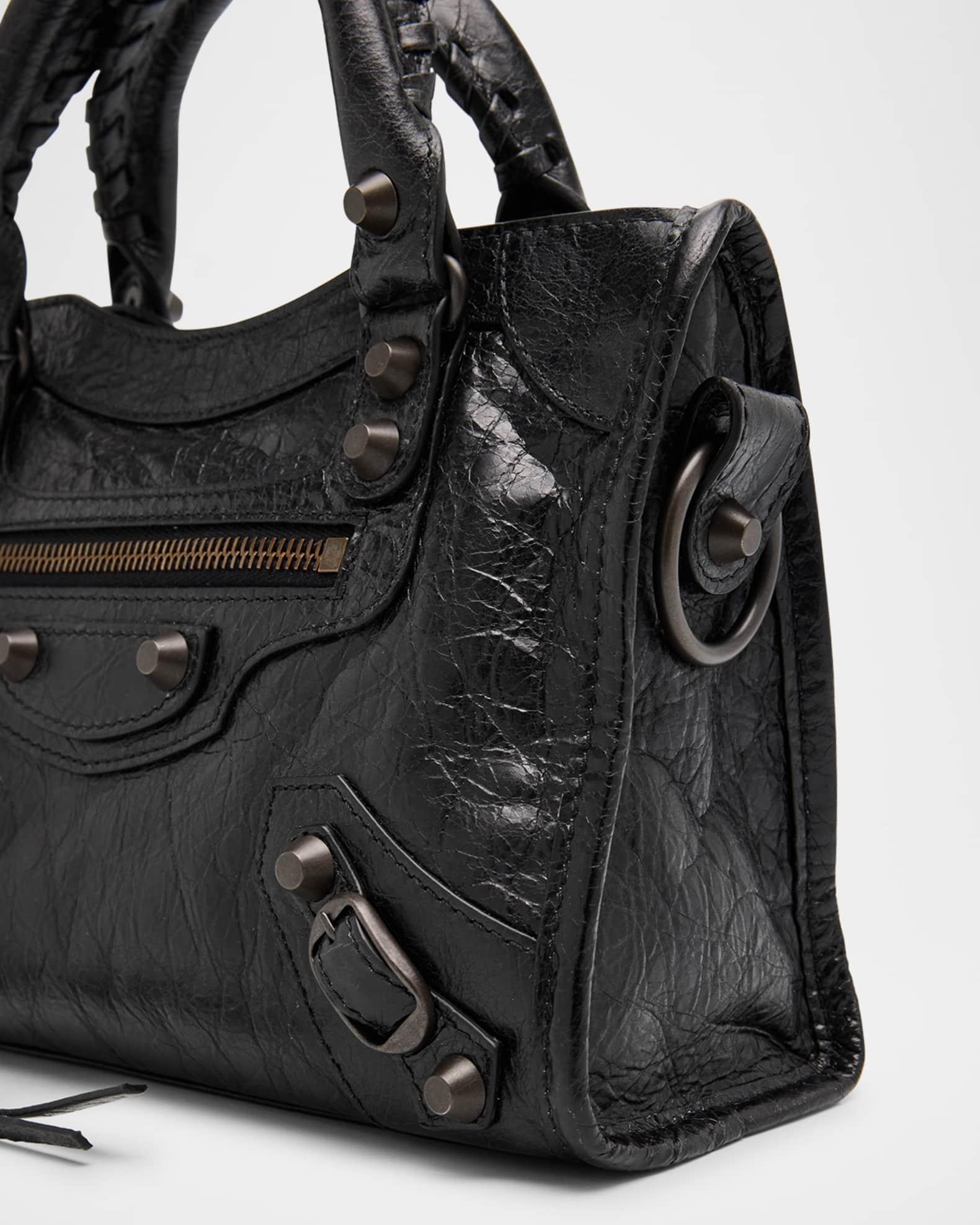 Le City Mini Leather Top-Handle Bag Product Image