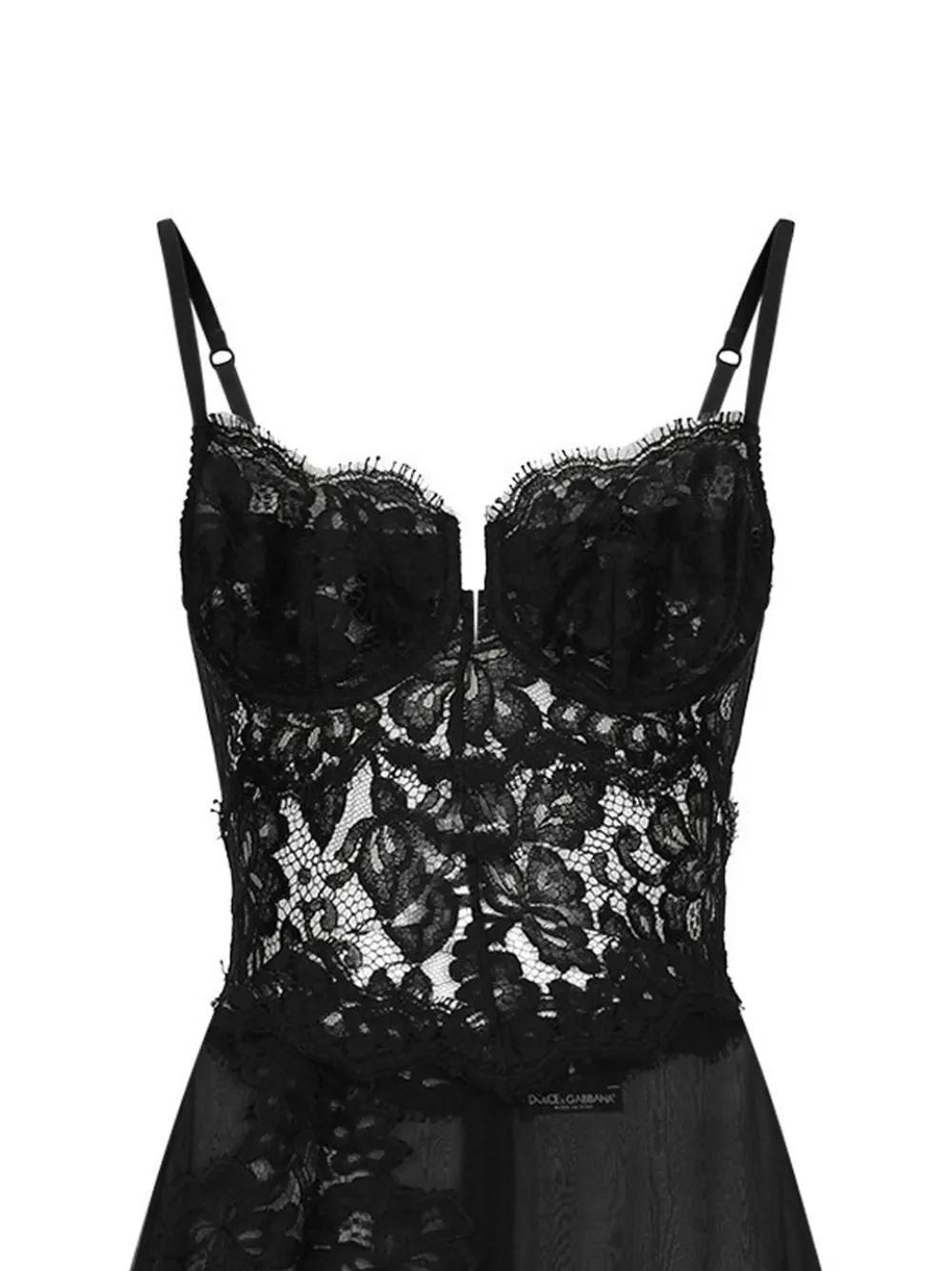 chantilly lace dress Product Image