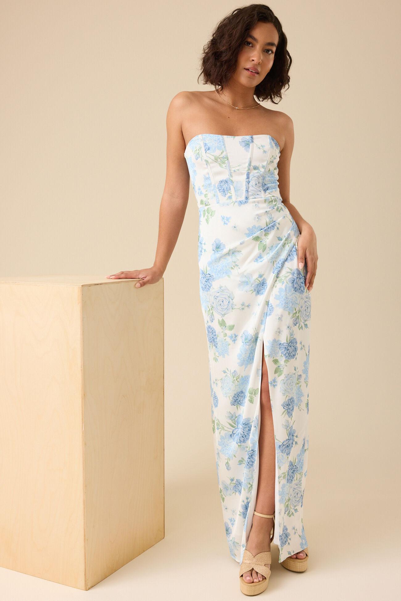 Cindy Floral Maxi Dress Product Image