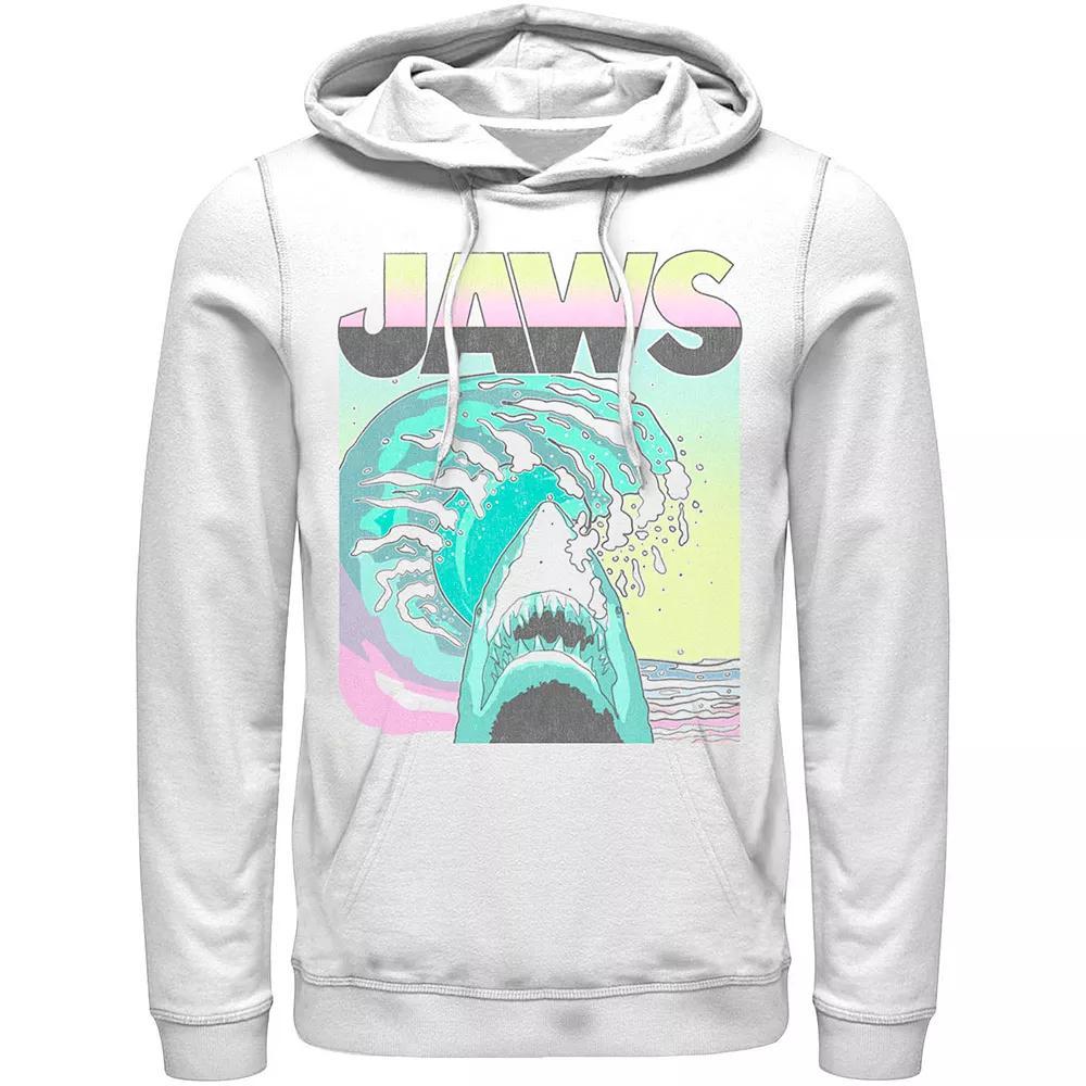 Men's Jaws 80s Jaws Vintage Poster Hoodie, Size: 3XL, Royal Product Image
