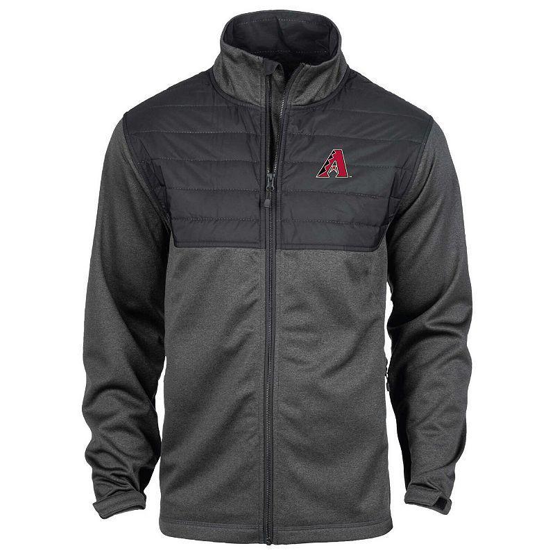 Men's Dunbrooke  Heather Navy Houston Astros Explorer Full-Zip Jacket, Size: 2XL, Blue Product Image