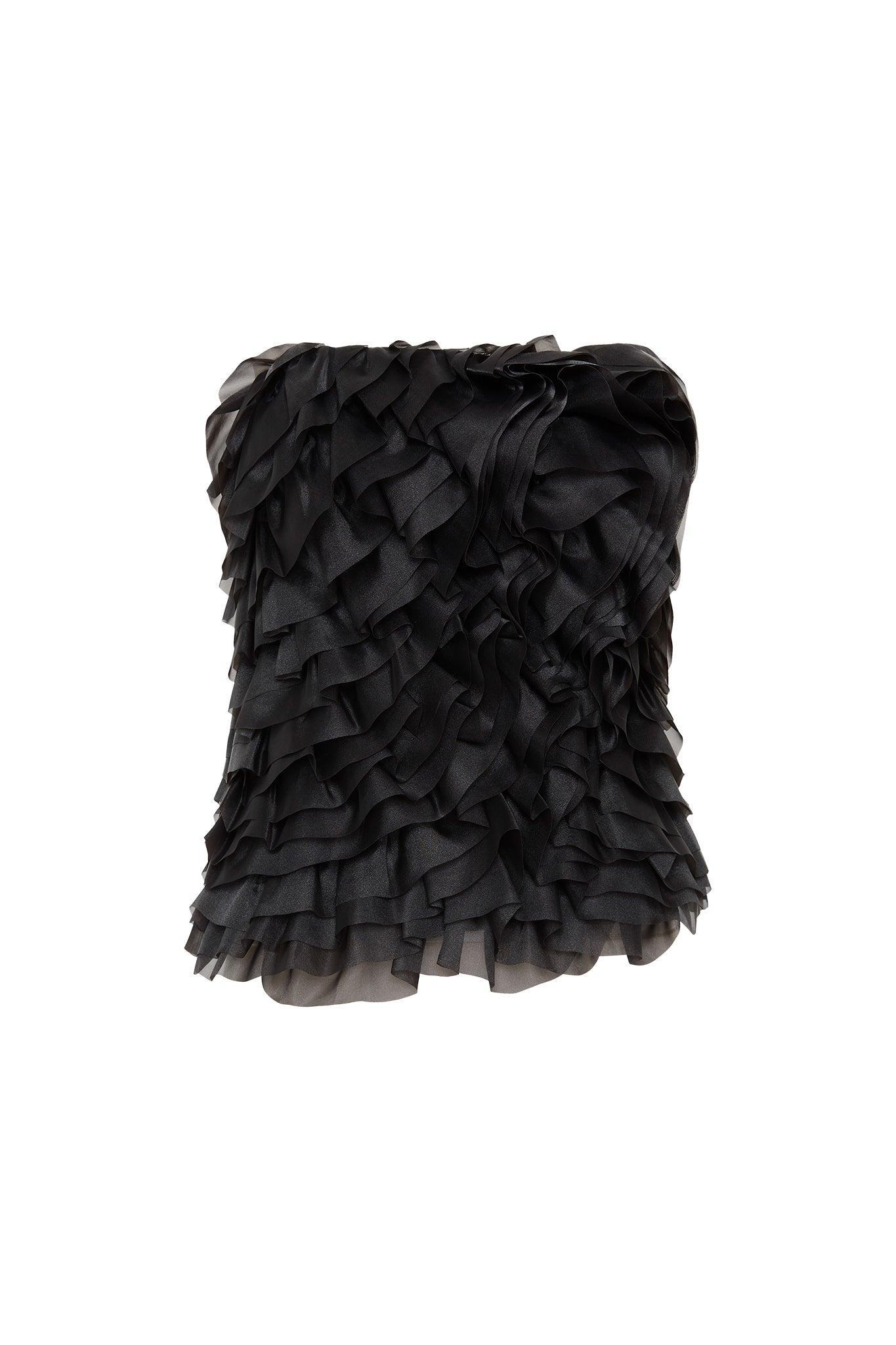 Charmed Rosette Ruffle Bustier Product Image