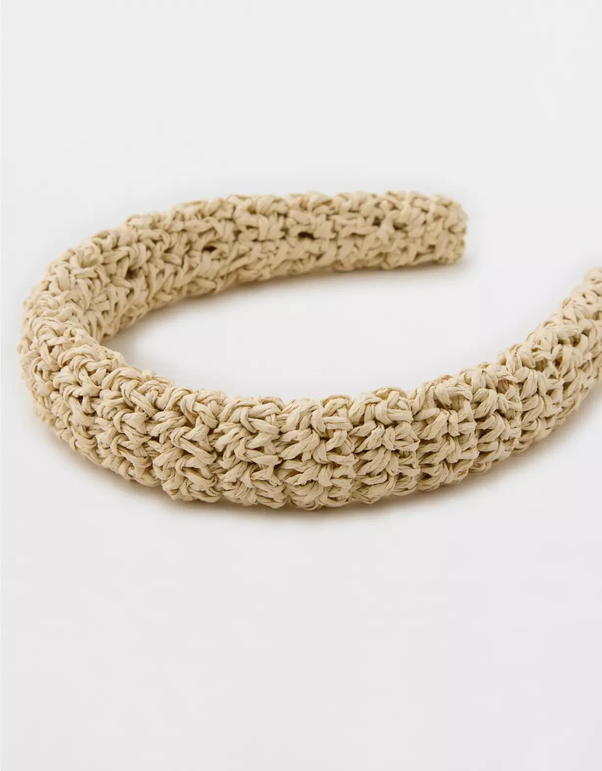 Aerie Crochet Padded Headband Product Image