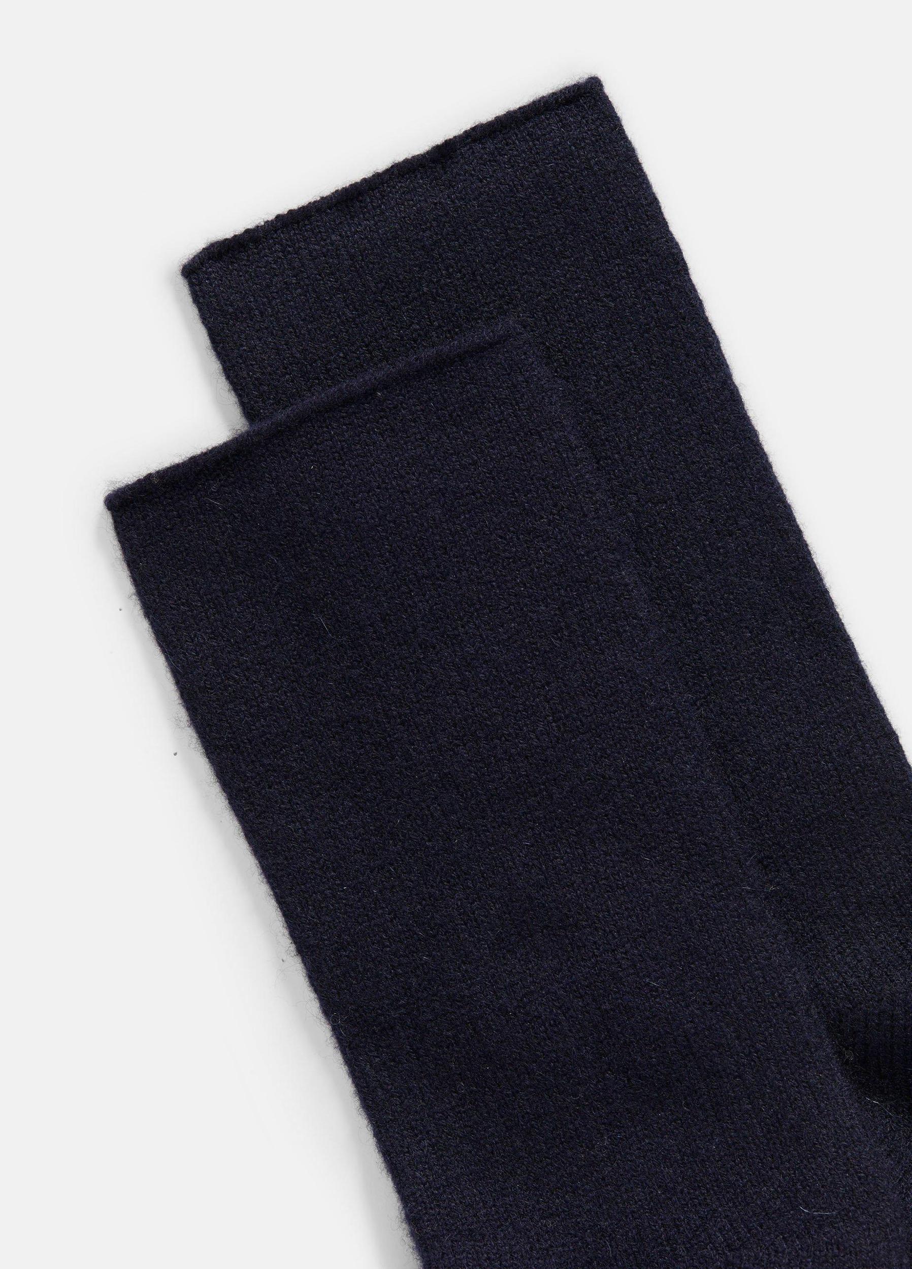 Womens Womens Cashmere Jersey Short Sock, Medium Heather Grey, Size M/L Vince Product Image
