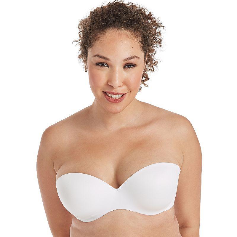 Maidenform Women's Love the Lift Demi Strapless Multiway Bra 9417 - Beige 32A Product Image