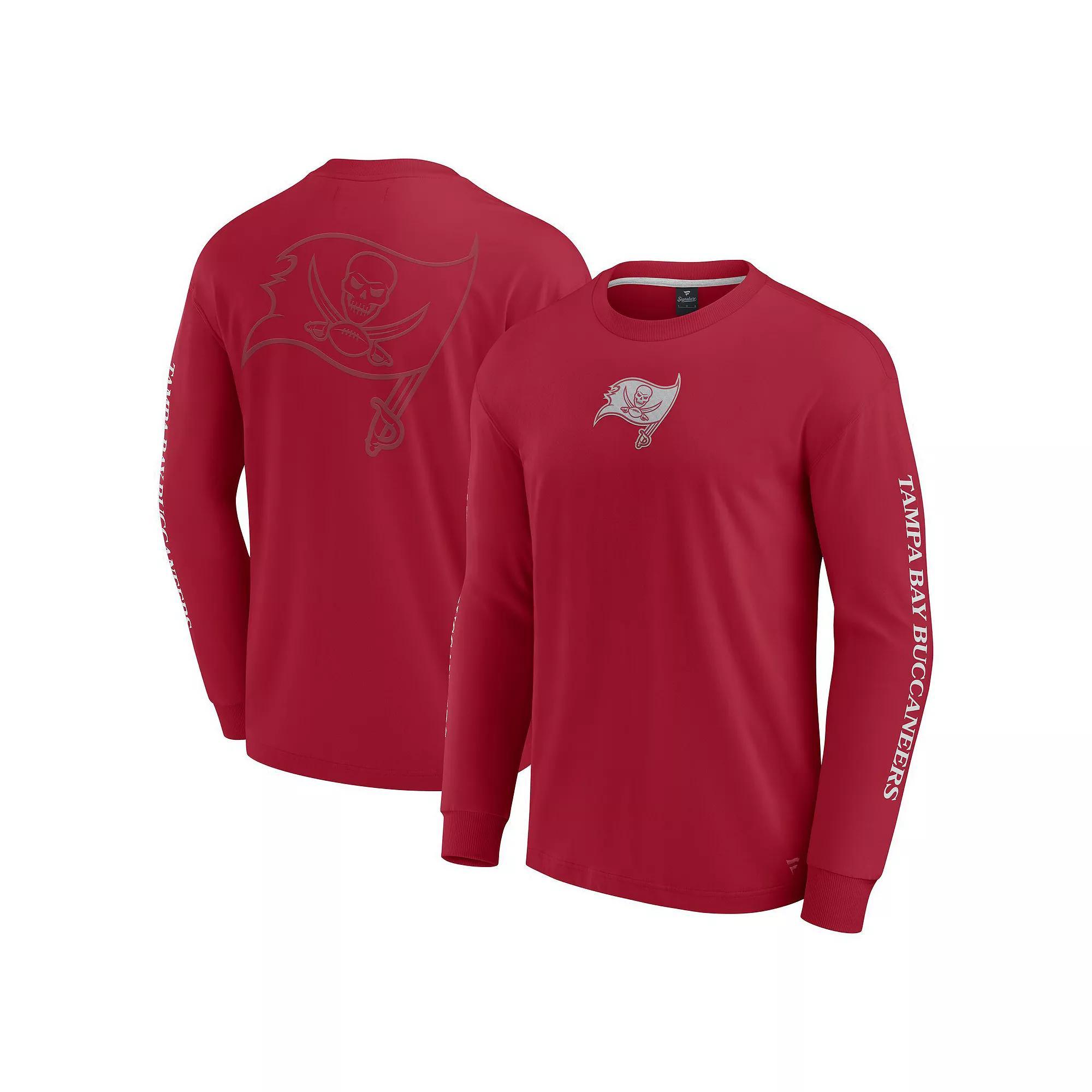 Unisex Fanatics  Red Tampa Bay Buccaneers Elements Strive Long Sleeve T-Shirt, Adult Unisex, Size: 2XL Product Image