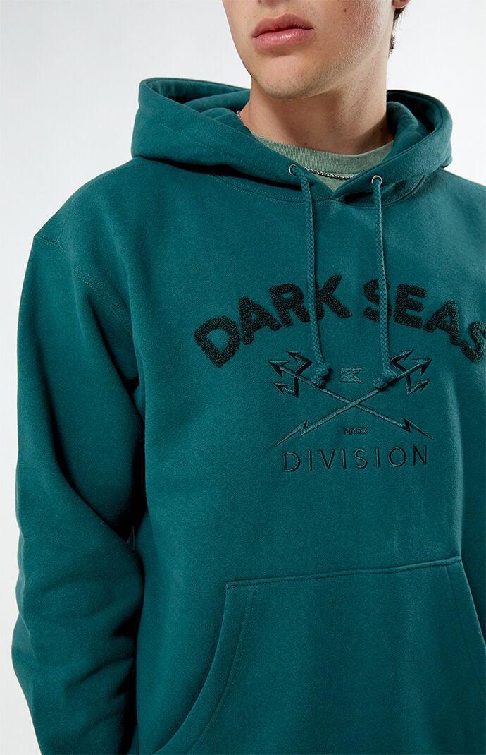 Dark Seas Mens Scripps Heavyweight Fleece Hoodie Product Image