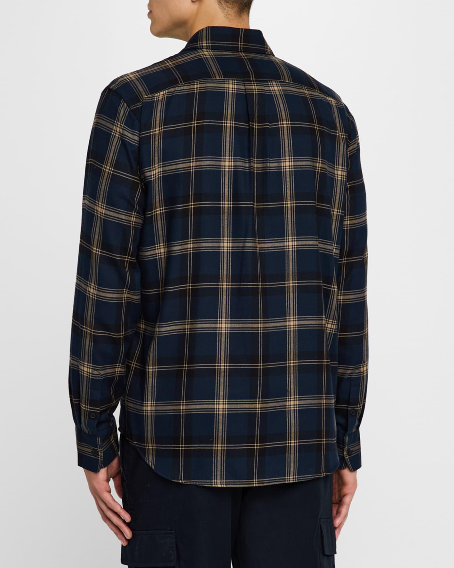 Mens Terrance Plaid Sport Shirt Product Image
