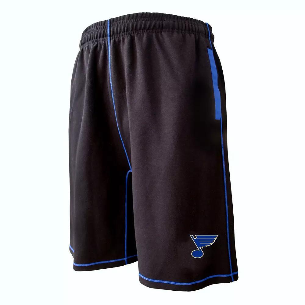 Men's Black St. Louis Blues Big & Tall French Terry Shorts, Size: 4XB Product Image