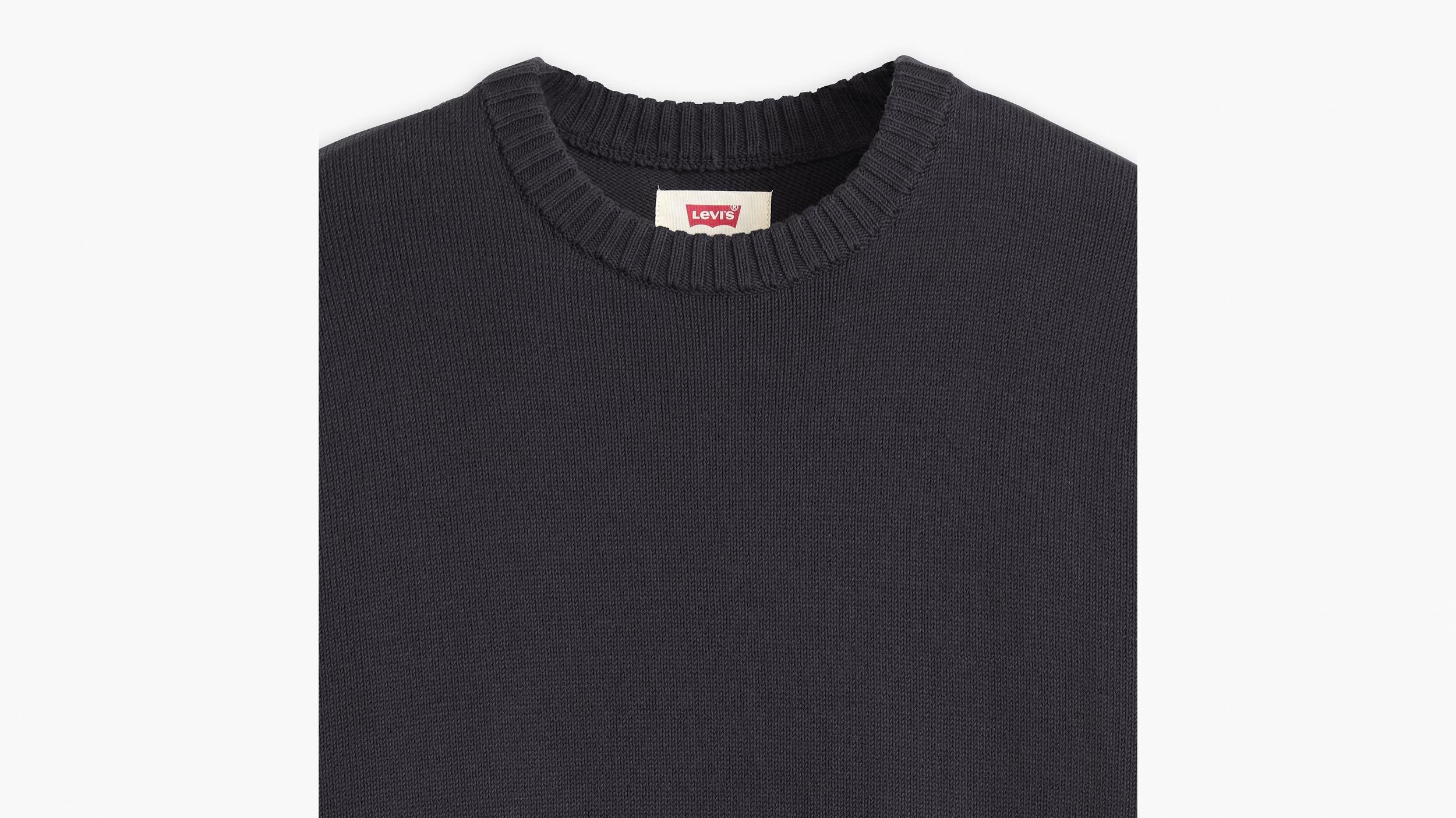 Red Tab Crewneck Sweater Product Image