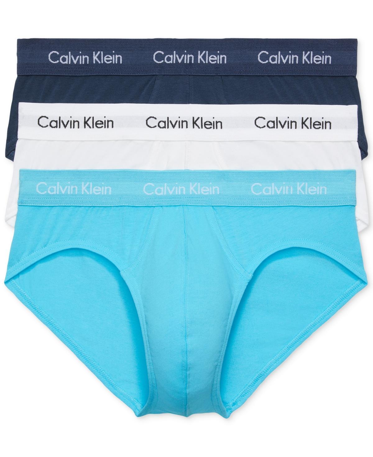 Men's Calvin Klein 3-pack Cotton Stretch Briefs, Size: Small, White Product Image