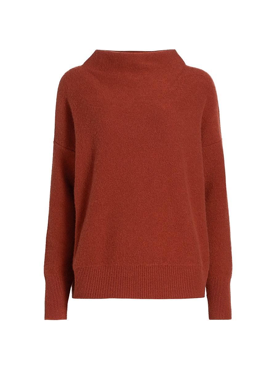 Womens Funnelneck Cashmere Sweater Product Image