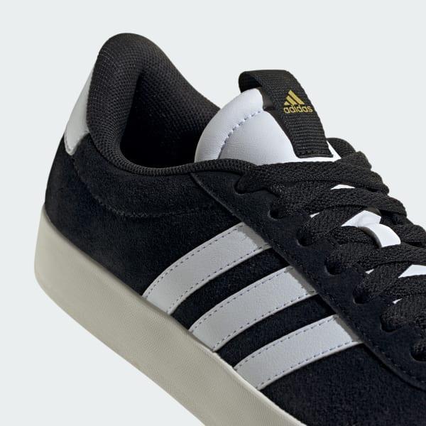 adidas VL Court 3.0 Shoes Core Black M 6.5 / W 7.5 Womens Product Image