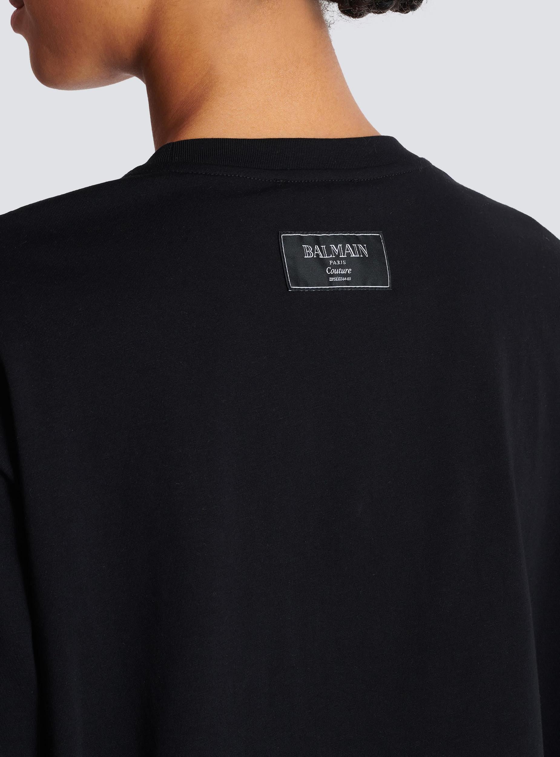 Short-sleeved T-shirt with Kiss print Product Image