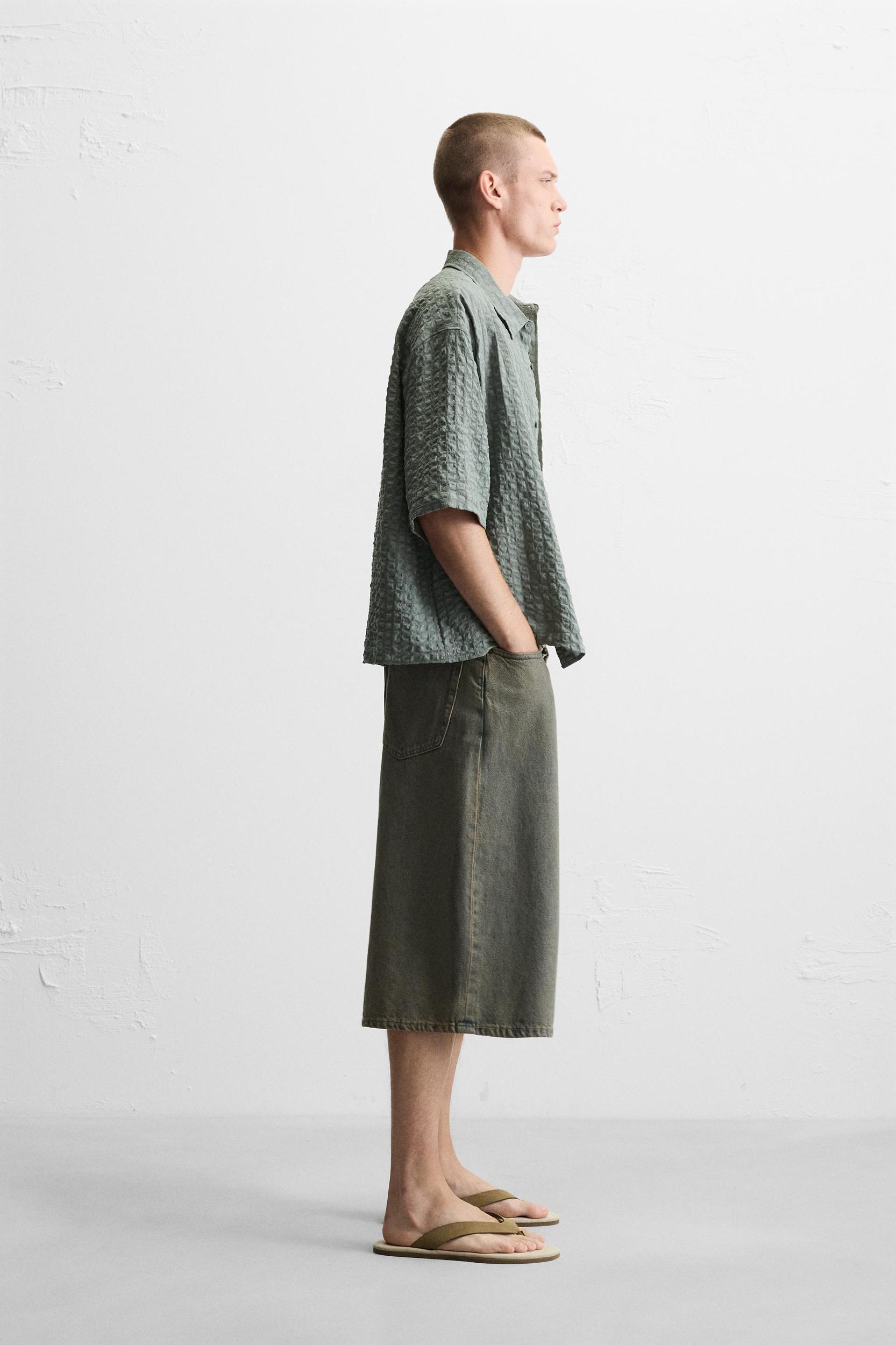 SEERSUCKER PLAID SHIRT Product Image