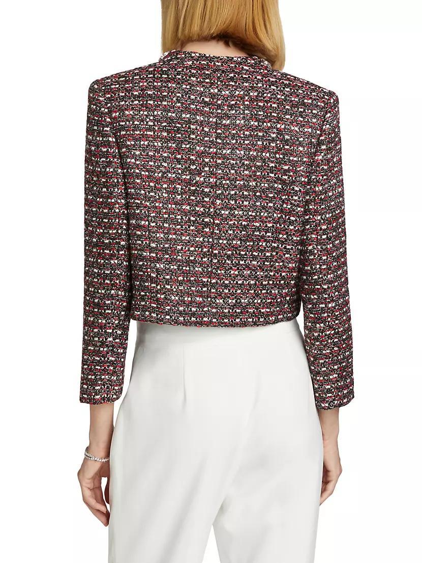 Amaya Tweed Crystal-Trim Jacket Product Image