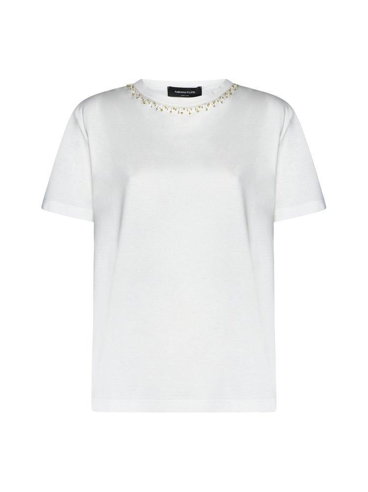 FABIANA FILIPPI T-shirt In White Product Image