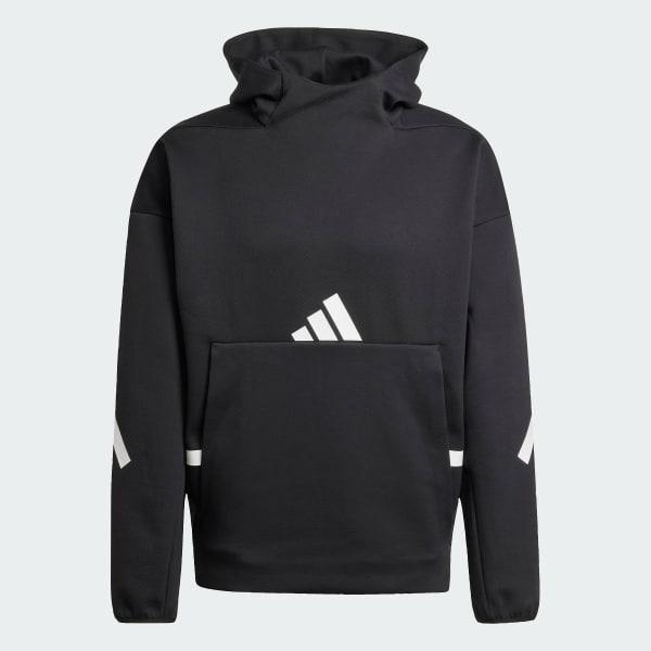 adidas Z.N.E. Hoodie Olive Strata S Mens Product Image