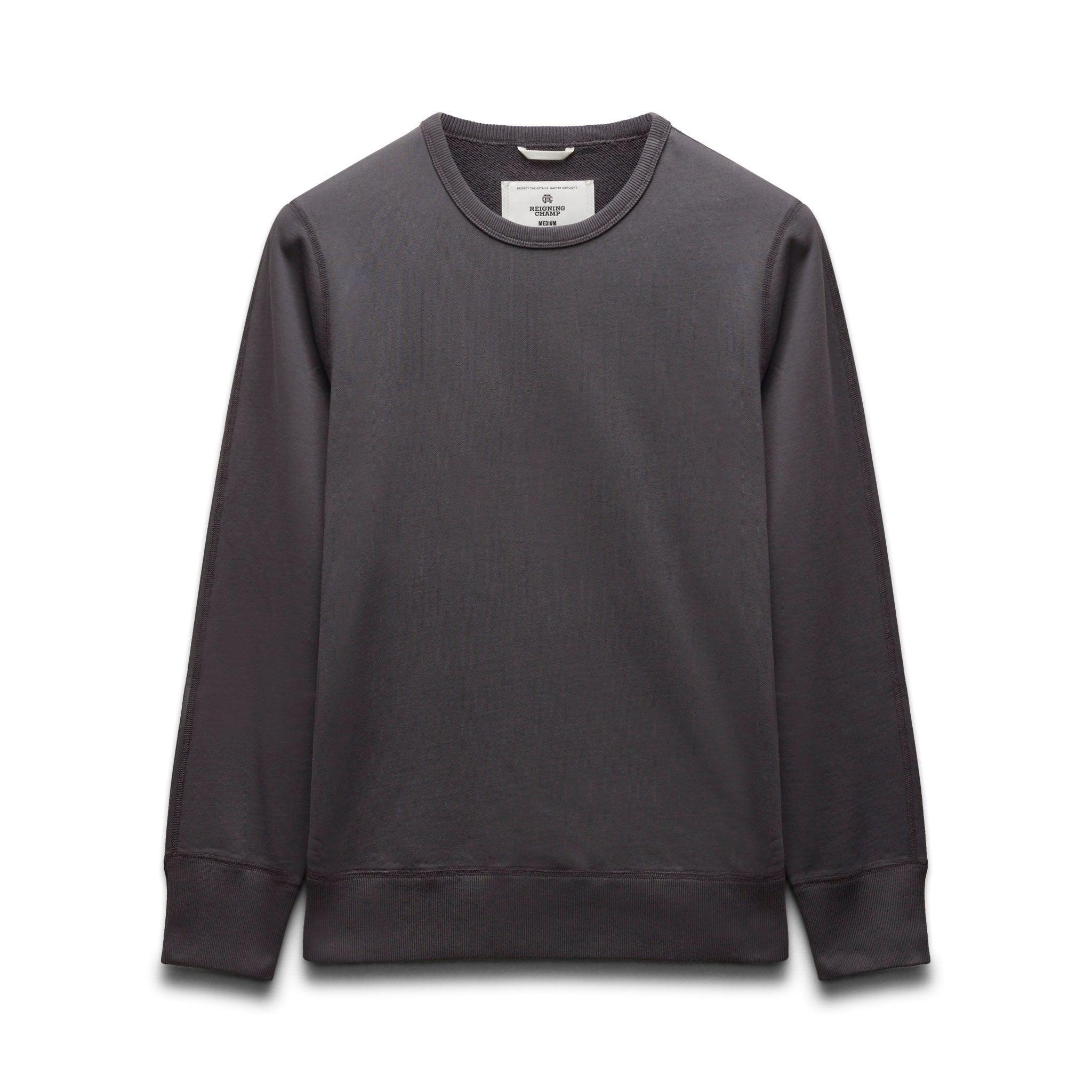 Midweight Terry Slim Crewneck Male Product Image