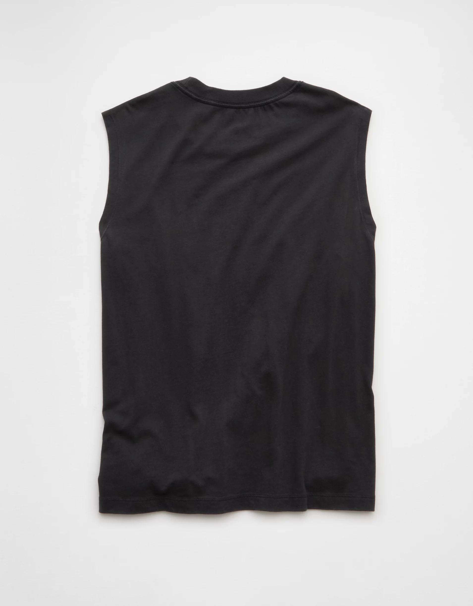 AE Boxy Sueded Jersey Tank Top Product Image