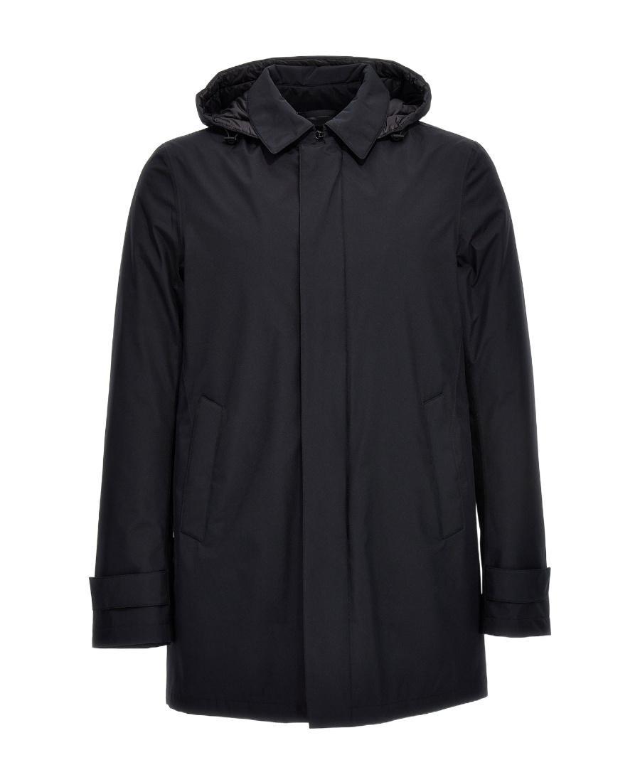 HERNO Carcoat Laminar Parka In Black Product Image