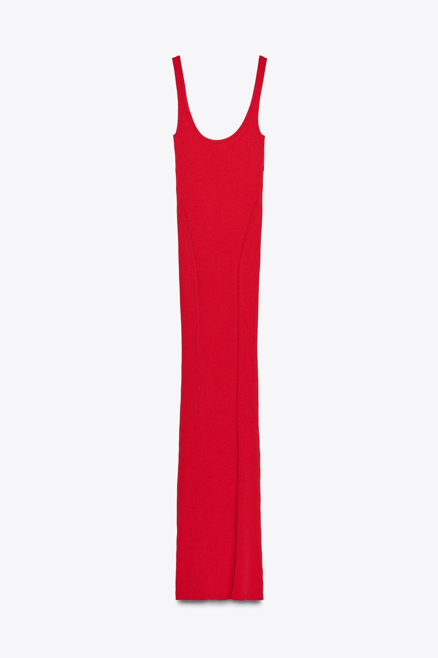 FITTED KNIT DRESS Product Image