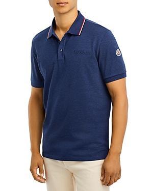 Mens Classic Flag-Trim Polo Shirt Product Image