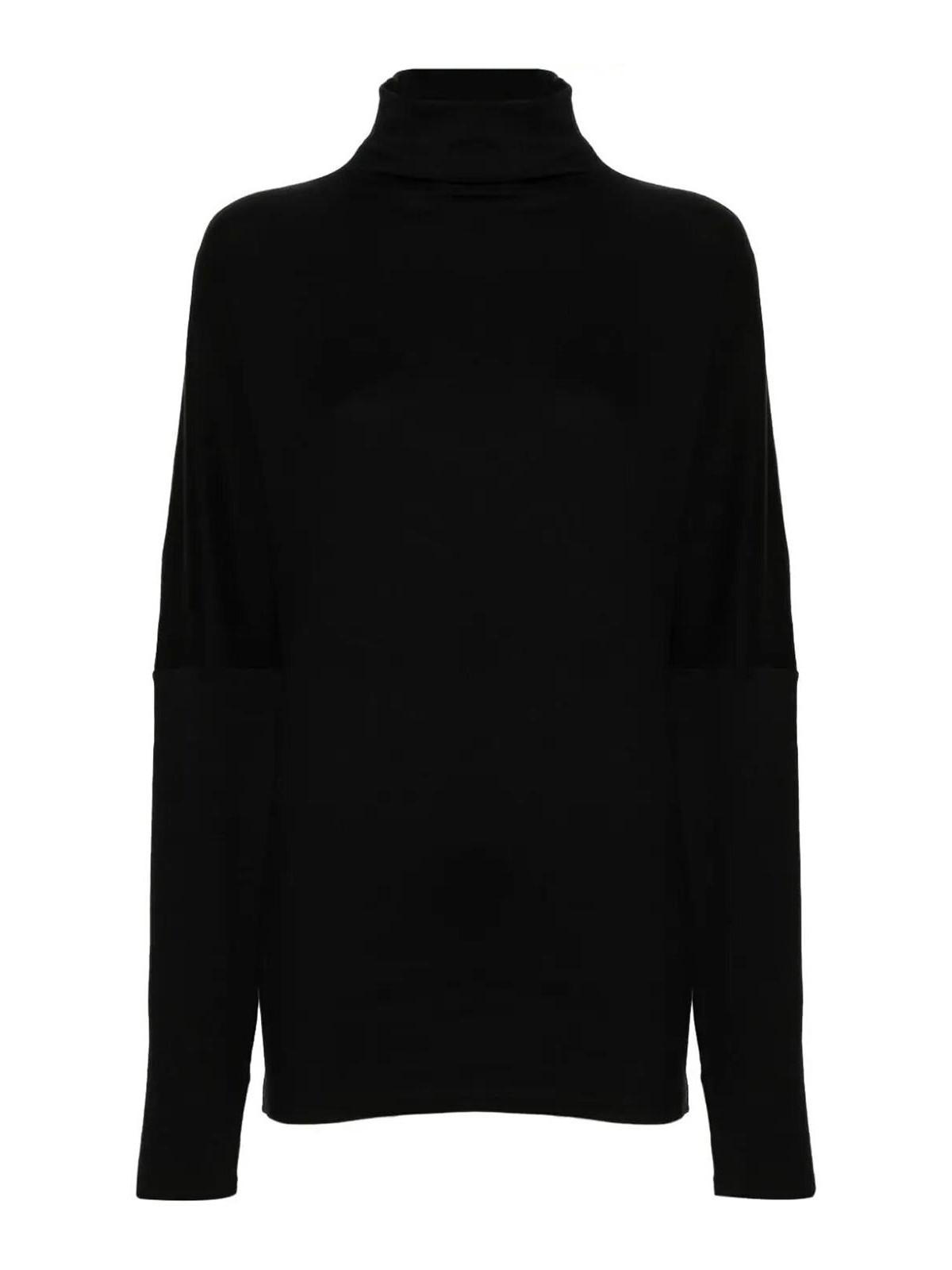 FABIANA FILIPPI High Neck Sweater In Black   Product Image