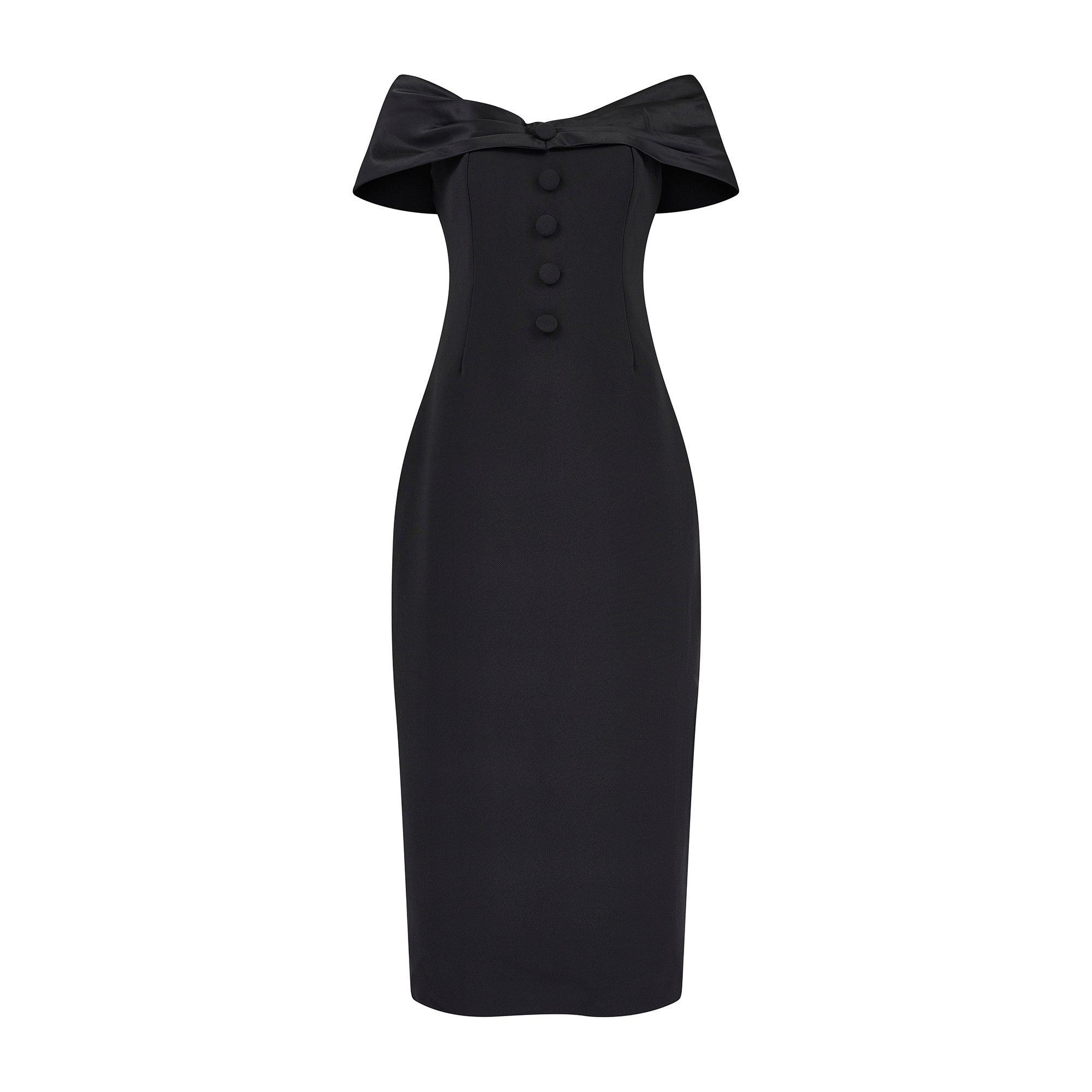 The Ultimate Muse Bow Midi Dress Product Image