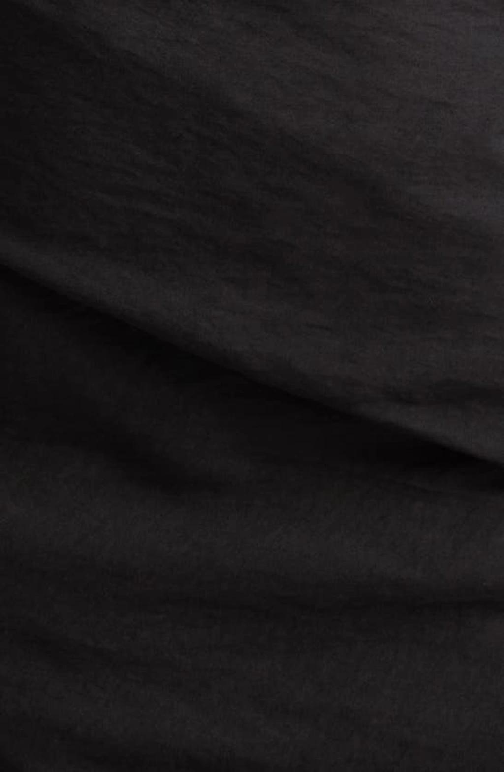 Black Le Papier 'La Robe Saudade' Minidress Product Image