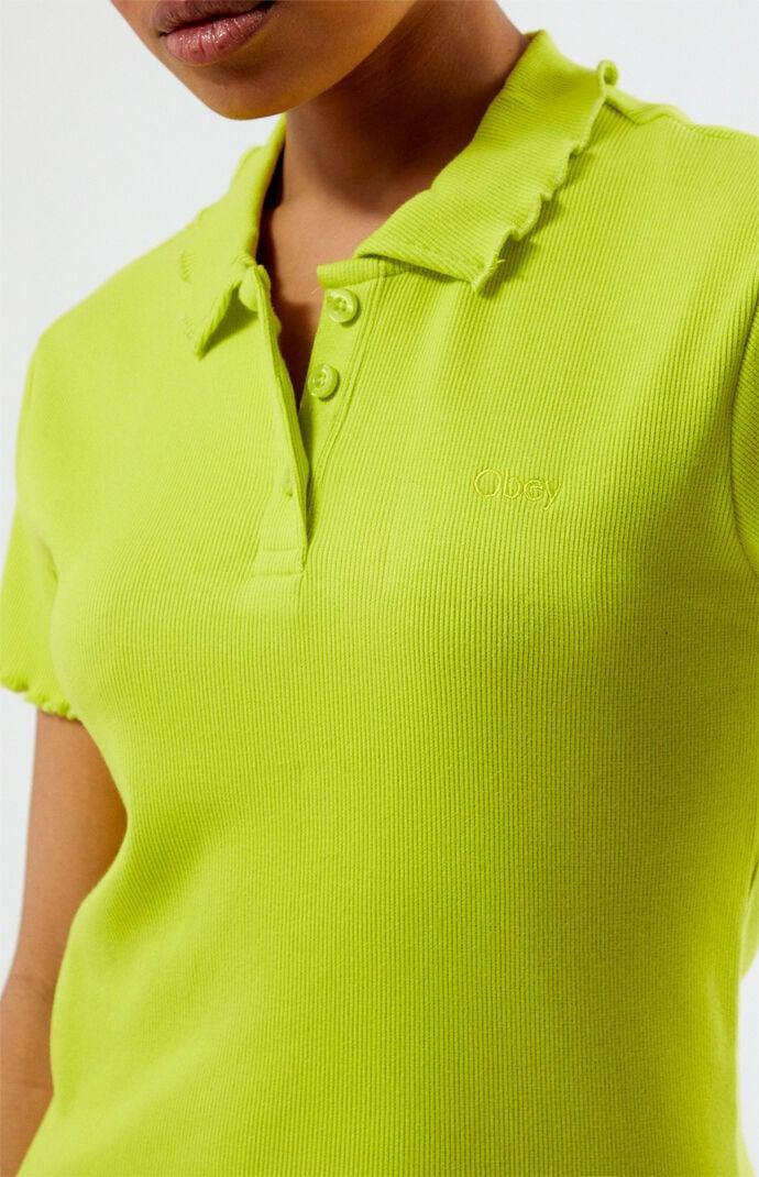 Obey Women's Loren Polo Shirt Product Image