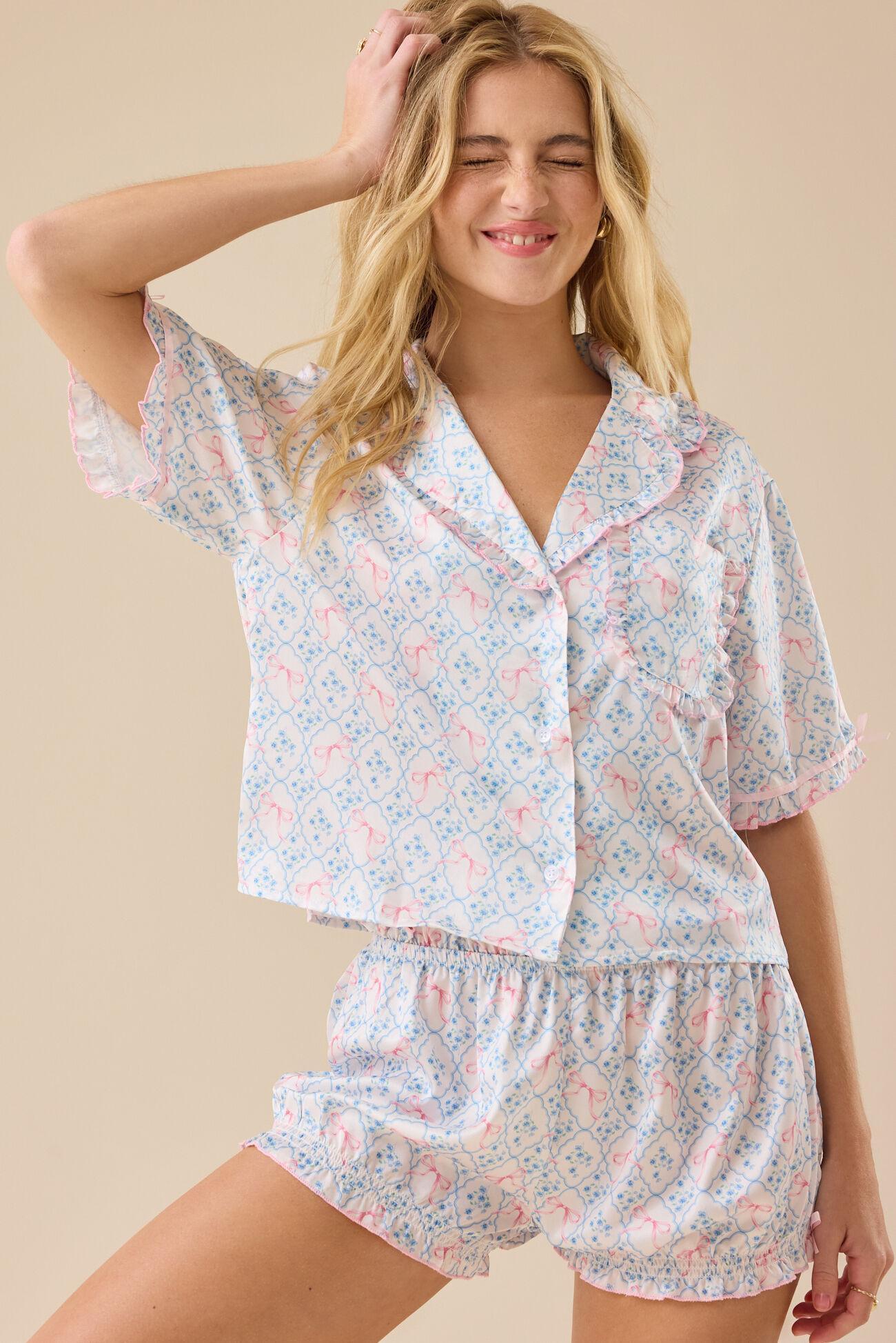 Ivara Satin Sleep Top Product Image