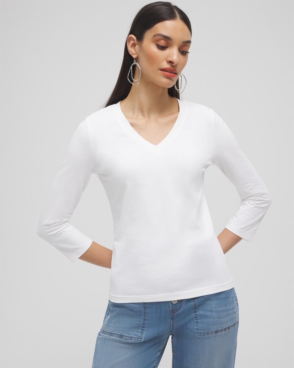 3/4 Sleeve Perfect Tee Product Image