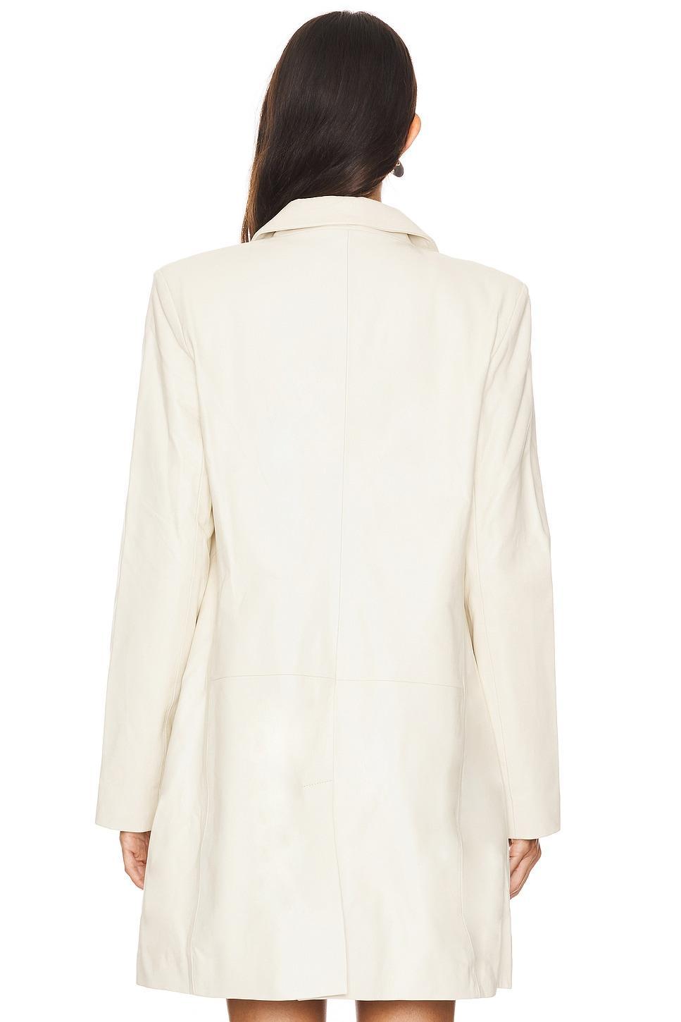 Leather Longline Jacket St. Agni Product Image