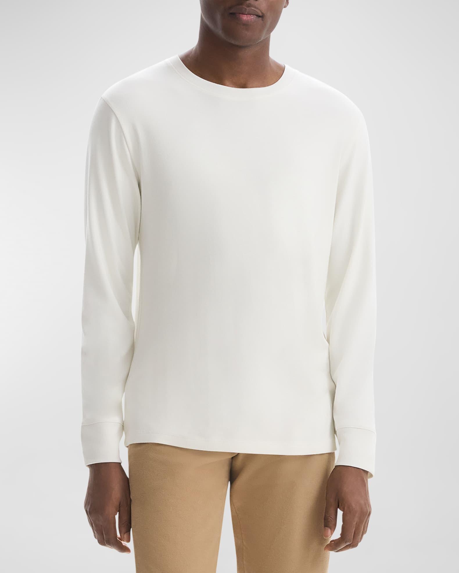 Mens Essential Tee Long Sleeve in Anemone Milano Product Image