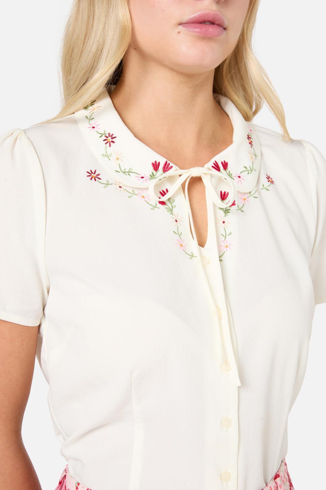 Meadow Embroidered Blouse Product Image