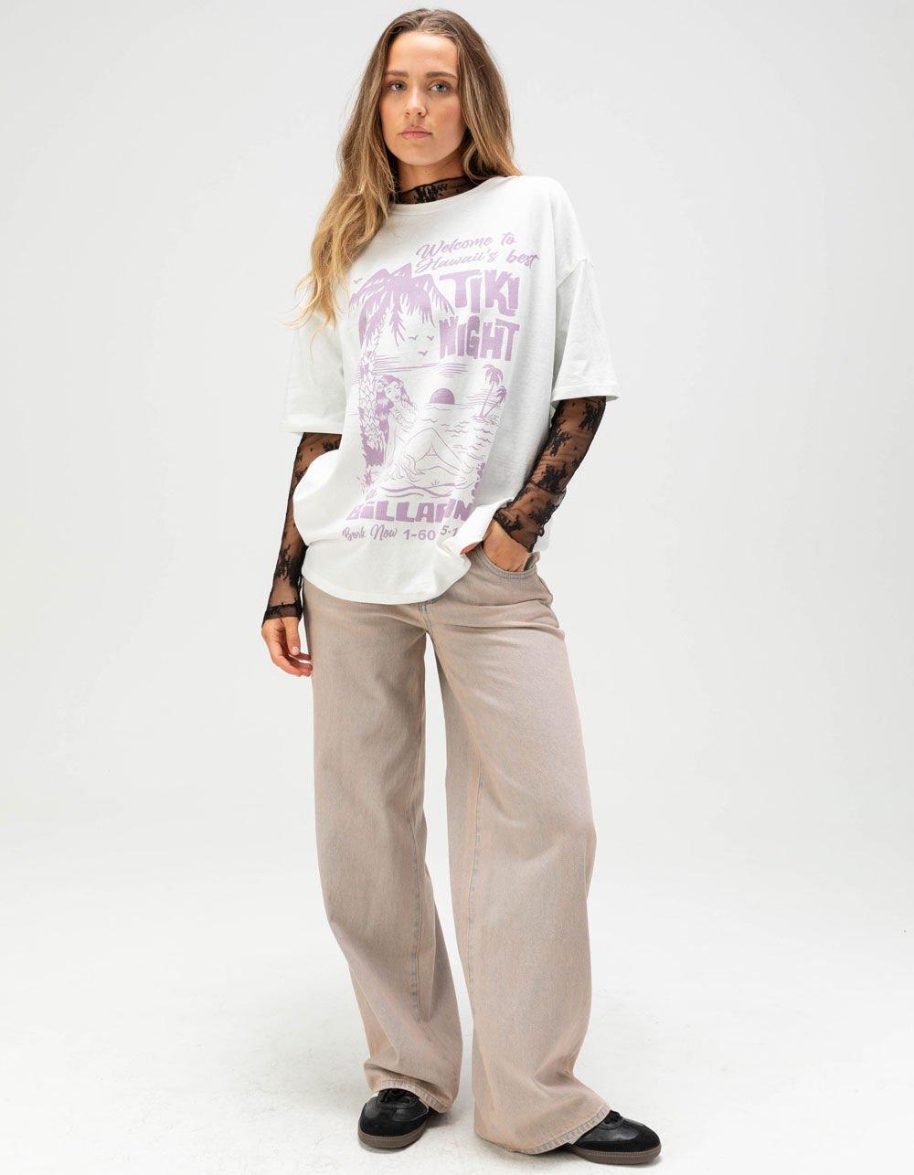 BILLABONG High On Life Womens Oversized Tee Product Image