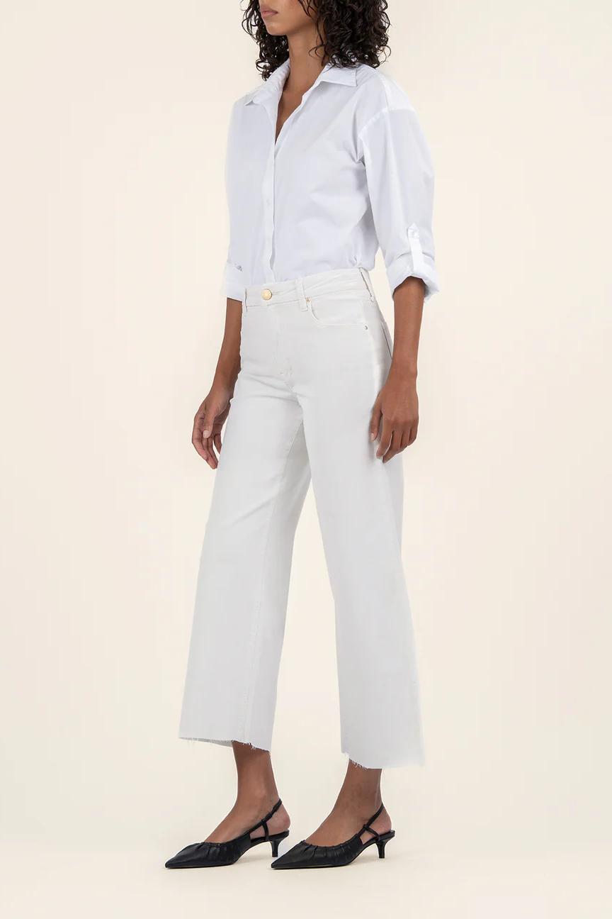 Meg Velvet High Rise Wide Leg Product Image