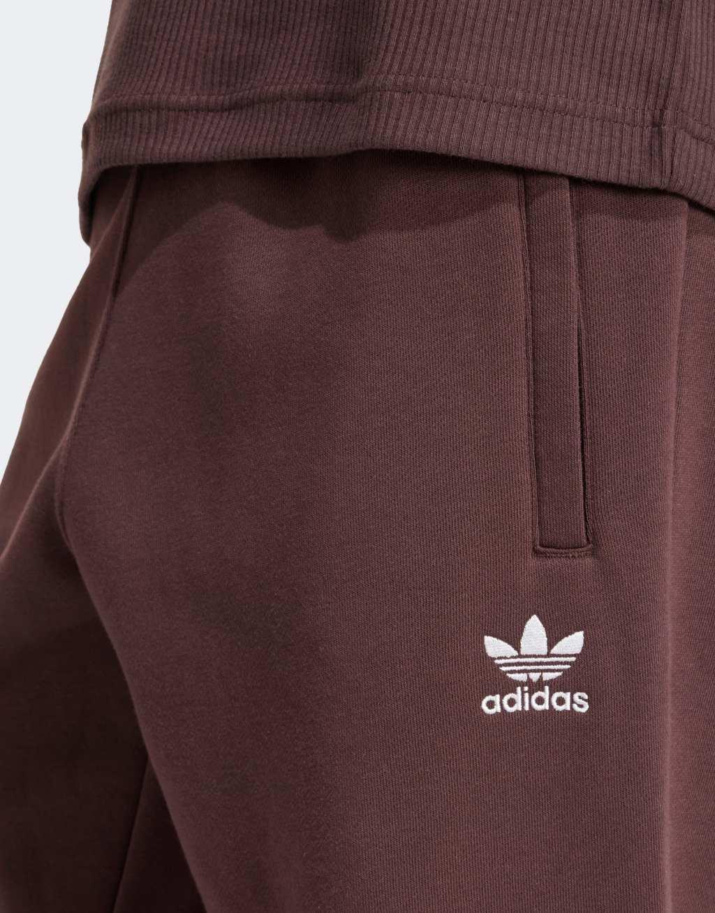adidas Originals essential track pants in brown Product Image